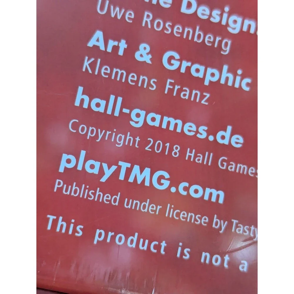 ​At the Gates of Loyang Board Game SEALED TMG 2018 Uwe Rosenberg Out of Print...